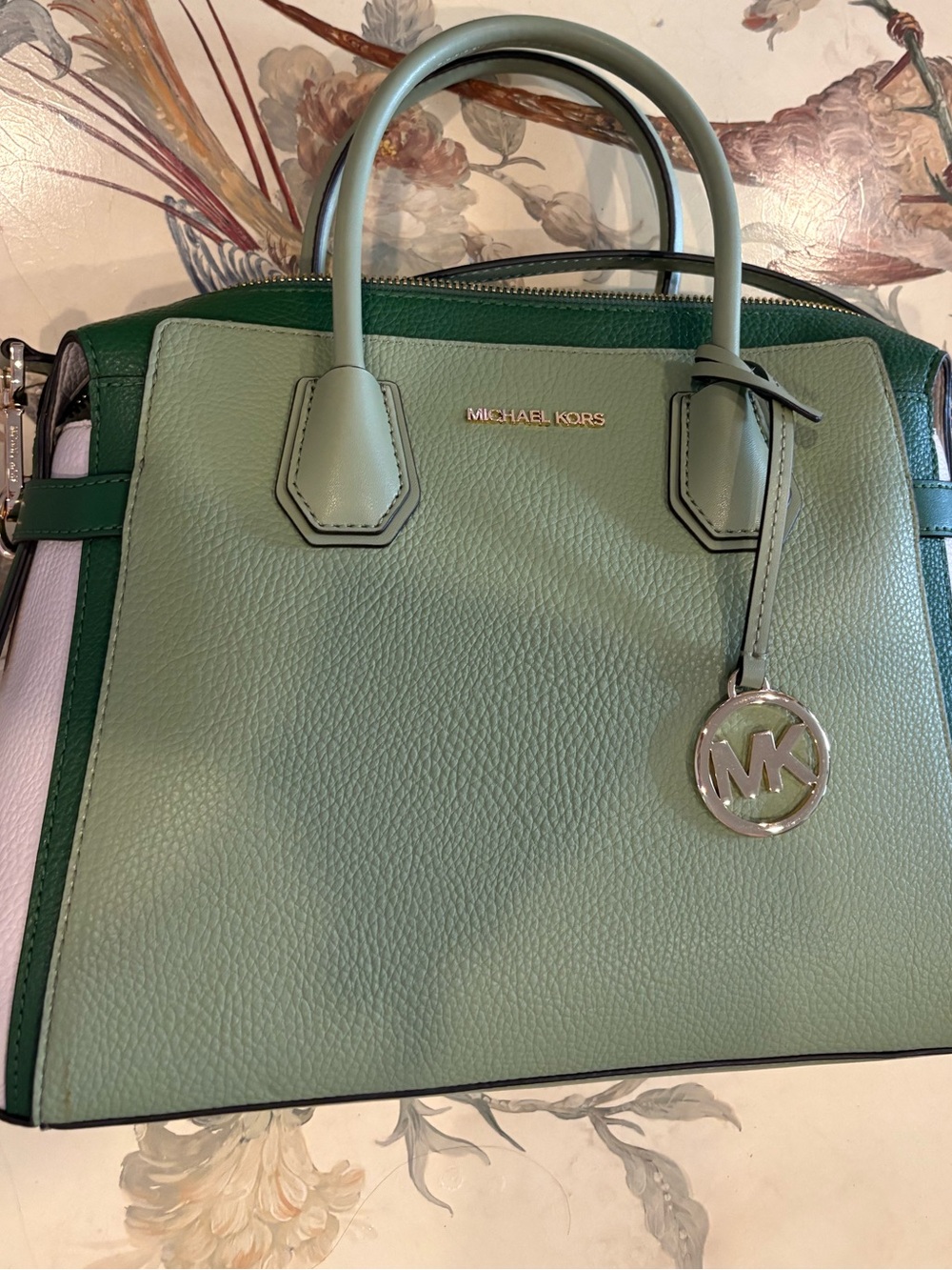 Mercer Md Belted Satchel, Fern Green